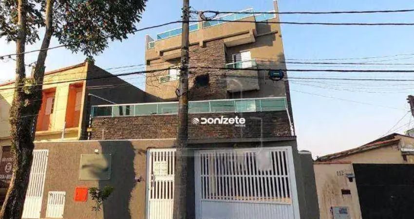 Cobertura com 3 dormitórios à venda, 148 m² por r$ 825.000,00 - santa maria - santo andré/sp