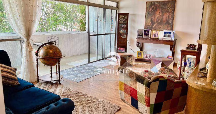 Apartamento com 4 dormitórios à venda, 170 m² por R$ 840.000,00 - Vila Bastos - Santo André/SP