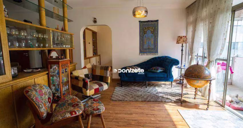 Apartamento com 4 dormitórios à venda, 170 m² por r$ 780.000,00 - vila bastos - santo andré/sp
