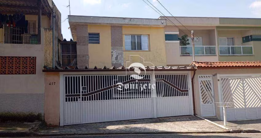 Sobrado com 3 dormitórios à venda, 167 m² por R$ 639.999,99 - Vila Alzira - Santo André/SP