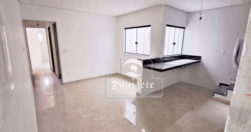 Cobertura com 2 dormitórios à venda, 100 m² por R$ 790.000,00 - Jardim Bela Vista - Santo André/SP