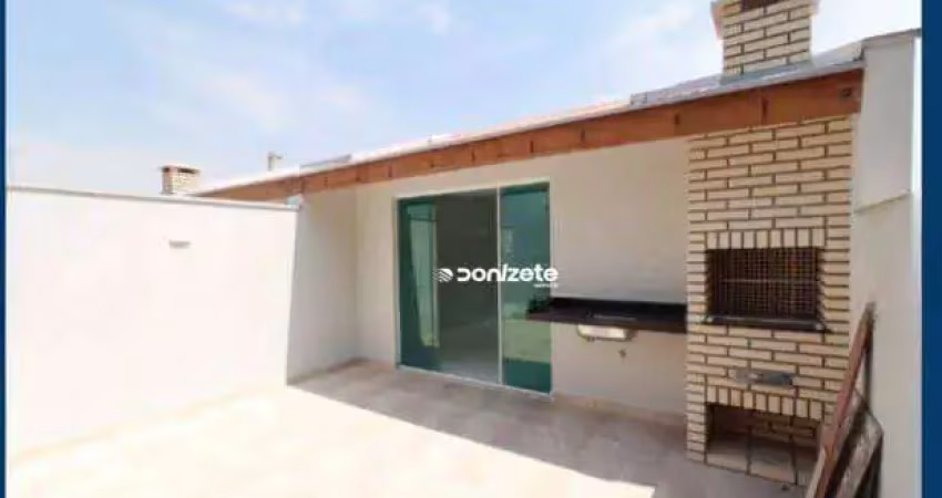Cobertura com 2 dormitórios à venda, 112 m² por r$ 505.000,00 - jardim das maravilhas - santo andré/sp