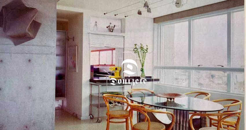 Apartamento com 3 dormitórios, 205 m² - venda por R$ 2.500.000,00 ou aluguel por R$ 12.612,01/mês - Jardim - Santo André/SP