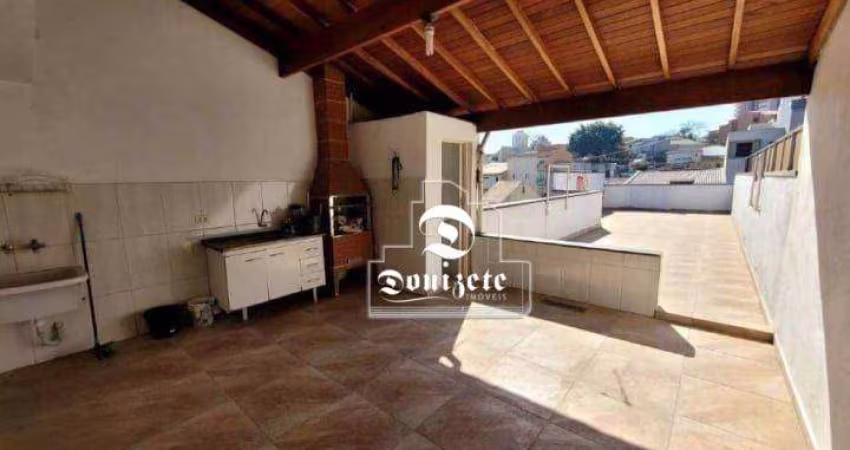 Cobertura com 3 dormitórios à venda, 174 m² por R$ 529.999,99 - Vila Assunção - Santo André/SP