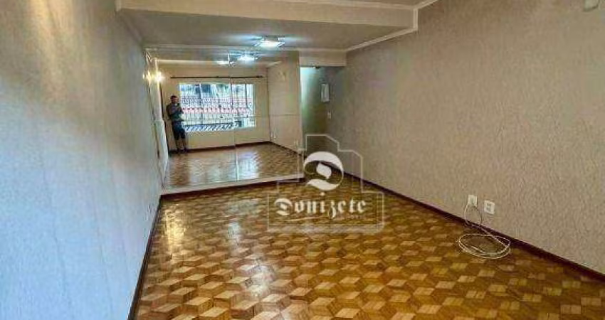 Sobrado com 3 dormitórios, 215 m² - venda por R$ 897.000,00 ou aluguel por R$ 4.412,00/mês - Vila Floresta - Santo André/SP