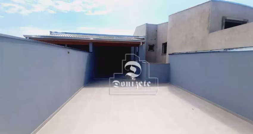 Cobertura com 3 dormitórios à venda, 140 m² por R$ 799.999,90 - Paraíso - Santo André/SP
