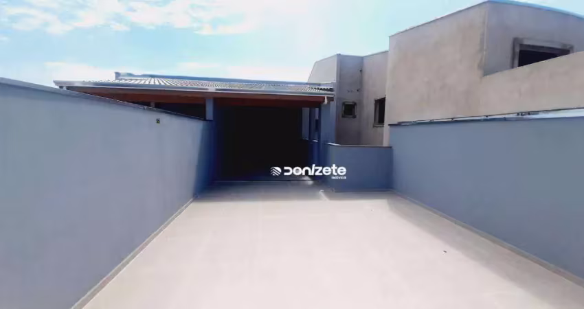 Cobertura com 3 dormitórios à venda, 140 m² por r$ 799.999,90 - paraíso - santo andré/sp
