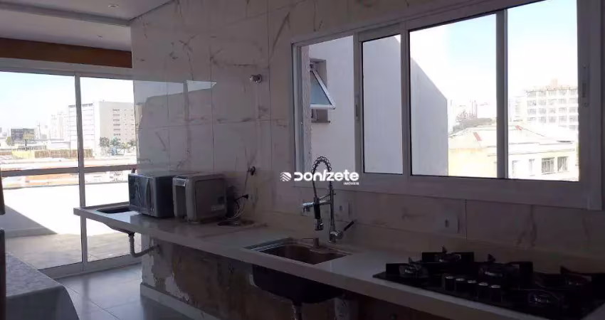 Cobertura com 2 dormitórios à venda, 104 m² por r$ 600.000,00 - santa teresinha - santo andré/sp