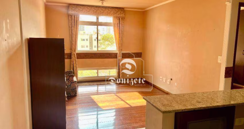 Apartamento com 1 dormitório à venda, 50 m² por R$ 317.000,00 - Vila Assunção - Santo André/SP