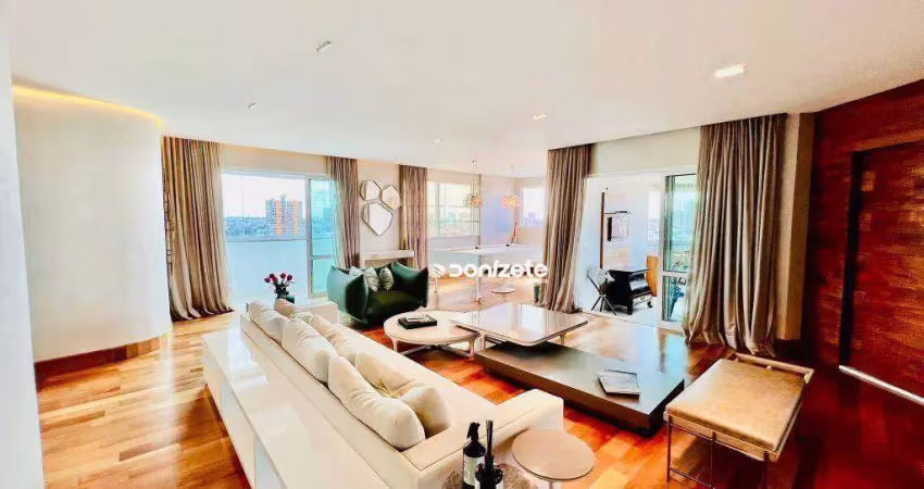 Apartamento com 5 dormitórios à venda, 408 m² por r$ 6.449.999,99 - jardim - santo andré/sp