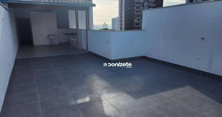 Cobertura à venda, 144 m² por r$ 695.000,00 - vila assunção - santo andré/sp
