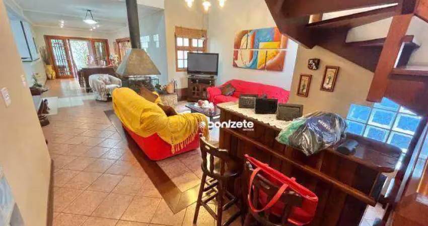 Sobrado com 3 dormitórios, 338 m² - venda por r$ 1.980.000,00 ou aluguel por r$ 15.641,94/mês - campestre - santo andré/sp