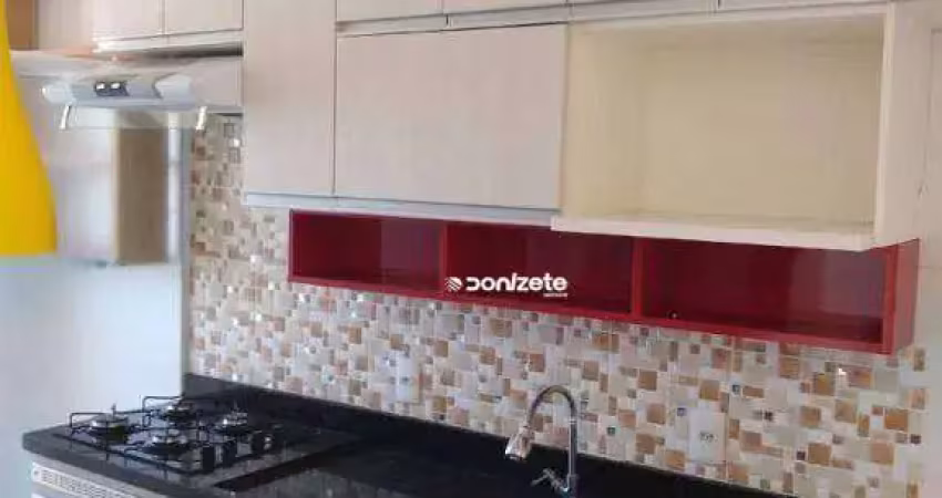 Apartamento com 2 dormitórios, 53 m² - venda por r$ 359.999,99 ou aluguel por r$ 2.433,33/mês - vila homero thon - santo andré/sp