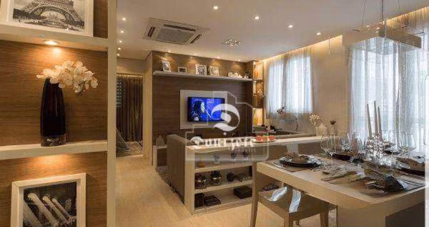 Apartamento com 3 dormitórios à venda, 57 m² por R$ 463.700,00 - Vila Valparaíso - Santo André/SP