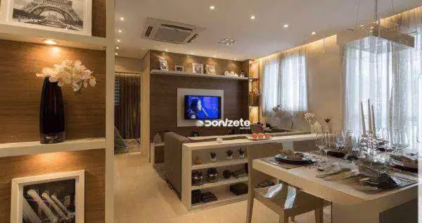Apartamento à venda, 57 m² por r$ 486.900,00 - vila valparaíso - santo andré/sp