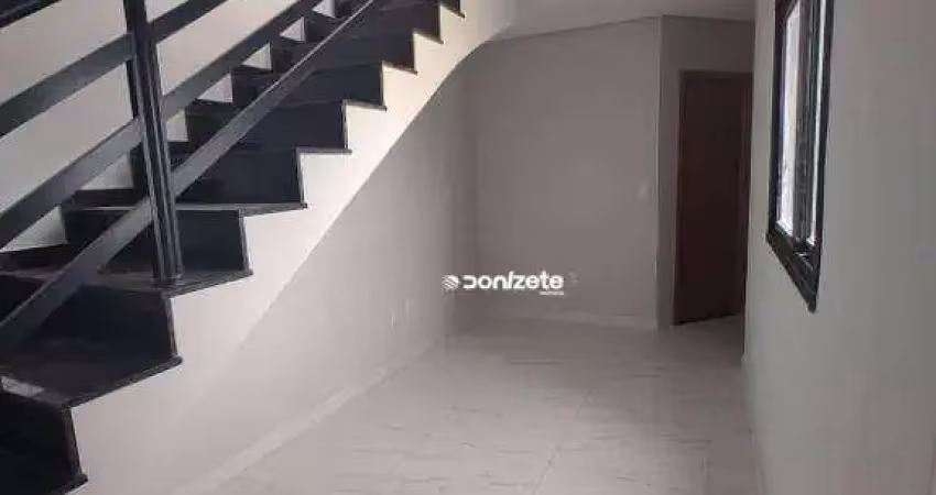 Cobertura com 2 dormitórios à venda, 55 m² por r$ 399.000,00 - casa branca - santo andré/sp