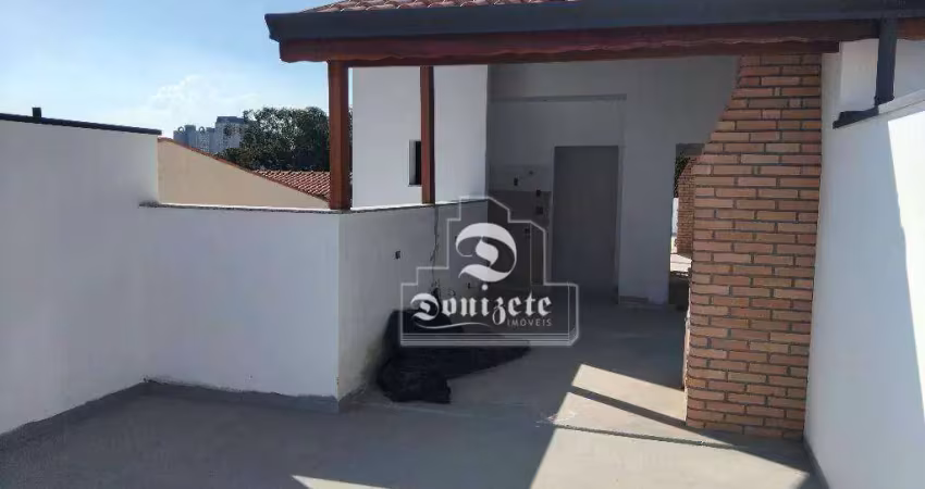 Cobertura com 2 dormitórios à venda, 96 m² por R$ 565.000,00 - Vila Pires - Santo André/SP