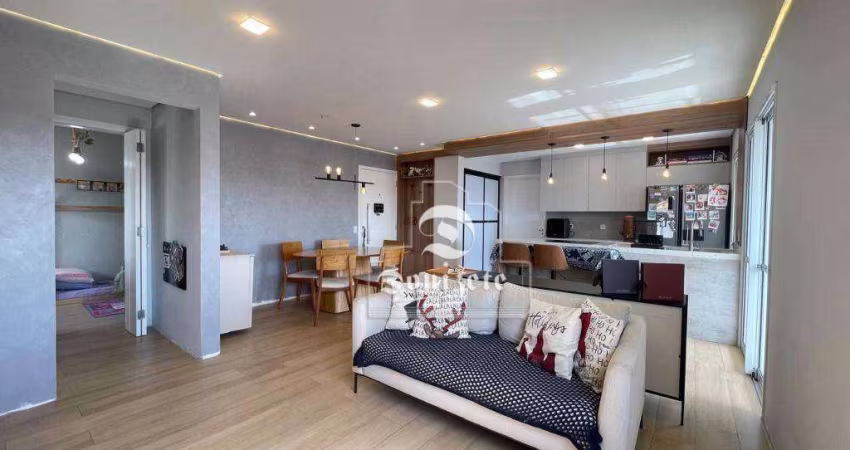 Apartamento com 2 dormitórios à venda, 91 m² por R$ 1.059.999,99 - Jardim - Santo André/SP
