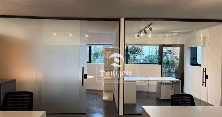 Sala para alugar, 73 m² por R$ 7.313,25/mês - Jardim - Santo André/SP