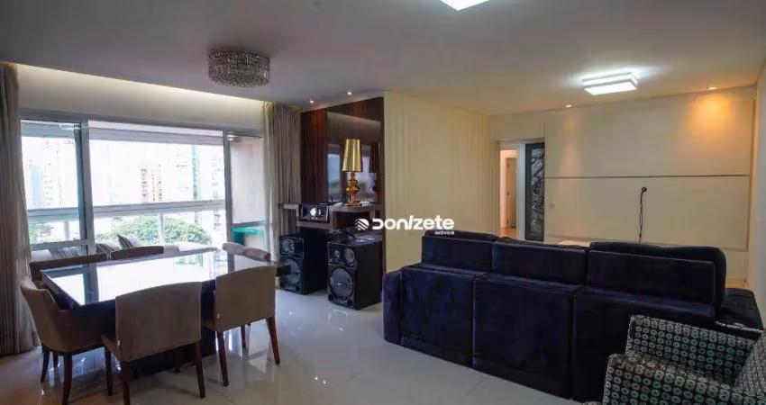 Apartamento com 3 dormitórios à venda, 122 m² por r$ 1.349.990,00 - jardim - santo andré/sp