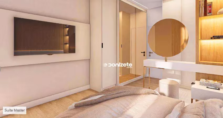 Apartamento com 3 dormitórios à venda, 130 m² por r$ 1.745.143,26 - campestre - santo andré/sp
