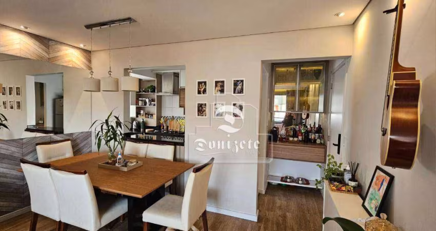 Apartamento à venda, 73 m² por R$ 595.000,00 - Vila Humaitá - Santo André/SP