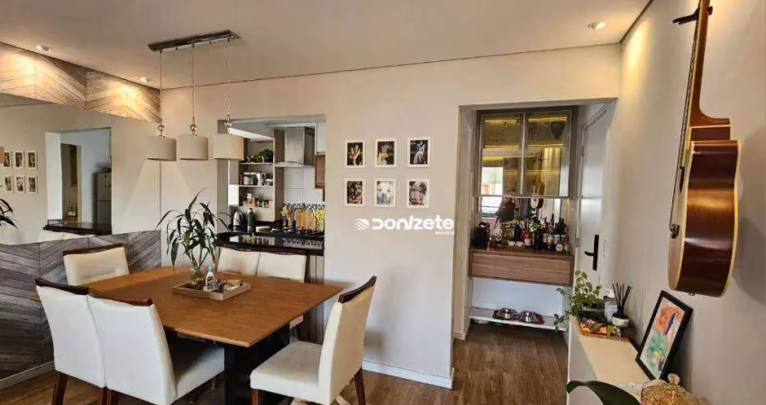 Apartamento à venda, 73 m² por r$ 595.000,00 - vila humaitá - santo andré/sp
