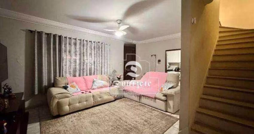 Sobrado com 3 dormitórios à venda, 150 m² por R$ 649.999,99 - Vila Pires - Santo André/SP