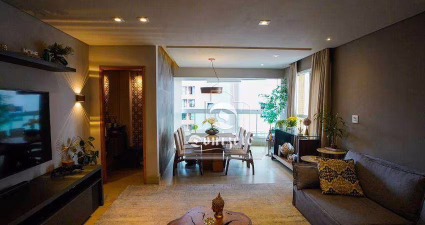 Apartamento com 3 dormitórios à venda, 130 m² por R$ 1.200.000,00 - Jardim Bela Vista - Santo André/SP