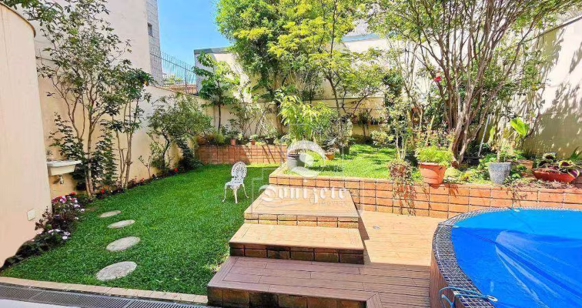 Sobrado com 3 dormitórios à venda, 330 m² por R$ 3.400.000,00 - Vila Bastos - Santo André/SP