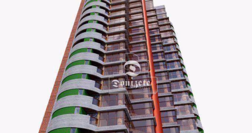 Apartamento com 3 dormitórios à venda, 130 m² por R$ 1.569.000,00 - Jardim - Santo André/SP