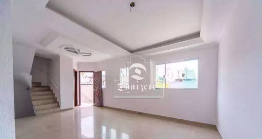 Sobrado, 180 m² - venda por R$ 1.065.000,00 ou aluguel por R$ 4.458,33/mês - Vila Bastos - Santo André/SP
