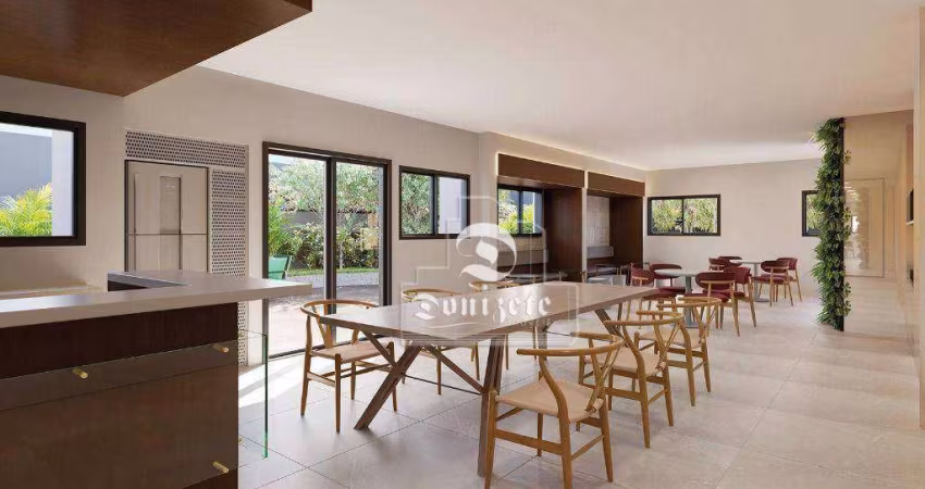 Apartamento com 3 dormitórios à venda, 106 m² por R$ 1.272.000,00 - Vila Assunção - Santo André/SP
