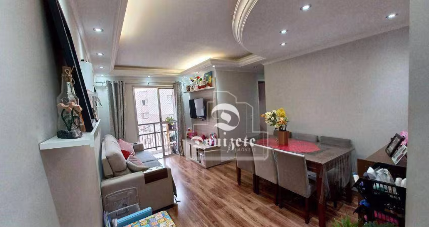 Apartamento com 3 dormitórios à venda, 63 m² por R$ 360.000,00 - Jardim Stella - Santo André/SP