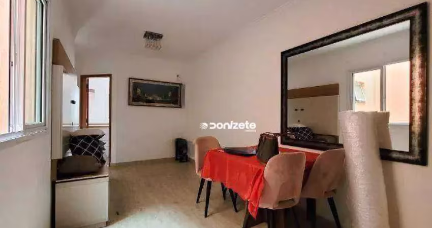 Cobertura à venda, 110 m² por r$ 520.000,00 - vila pires - santo andré/sp