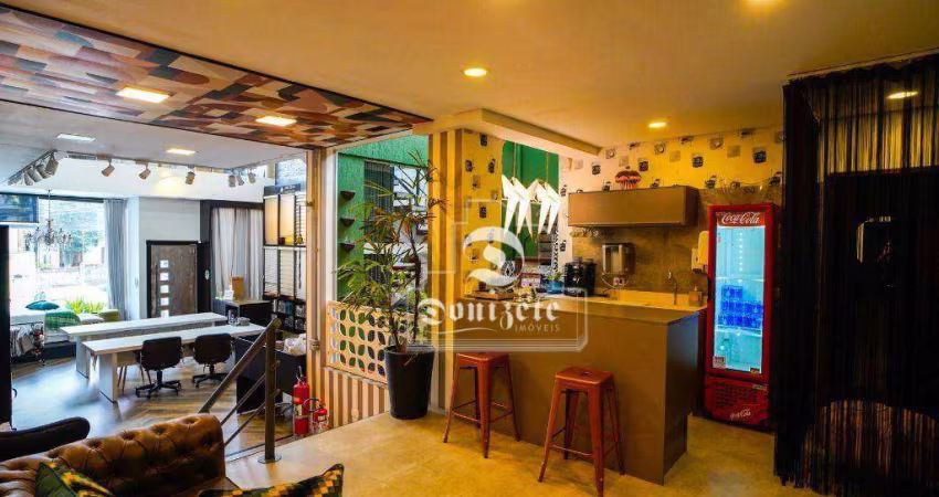 Sobrado com 4 dormitórios à venda, 740 m² por R$ 3.000.000,00 - Vila Valparaíso - Santo André/SP