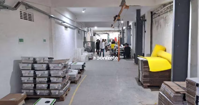Galpão para alugar, 1350 m² por r$ 50.920,00/mês - campestre - santo andré/sp