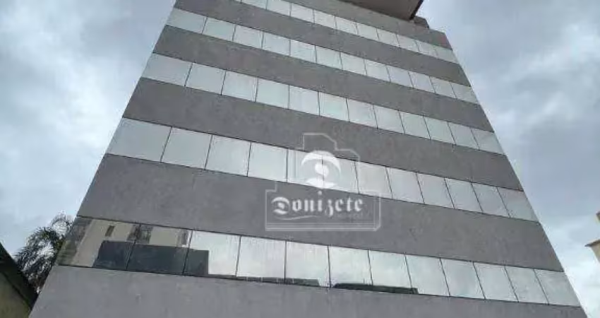 Sala para alugar, 37 m² por r$ 2.847,00/mês - jardim bela vista - santo andré/sp