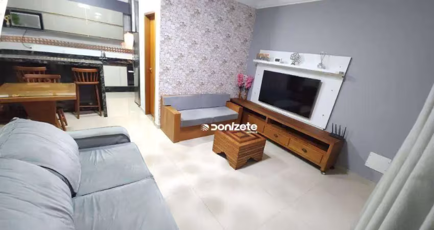 Sobrado à venda, 85 m² por r$ 684.900,00 - vila gilda - santo andré/sp