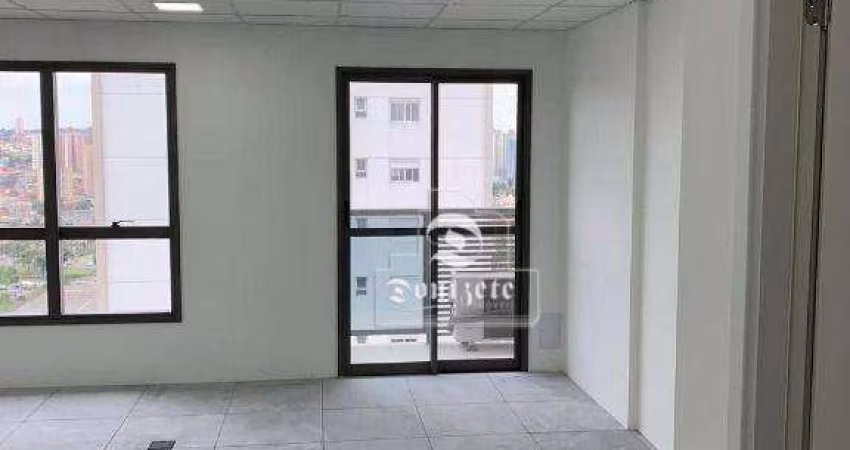 Sala para alugar, 37 m² por R$ 2.735,01/mês - Campestre - Santo André/SP