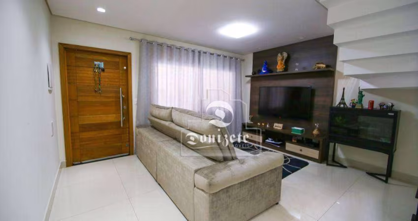 Sobrado com 3 dormitórios à venda, 153 m² por R$ 1.190.000,00 - Vila Assunção - Santo André/SP