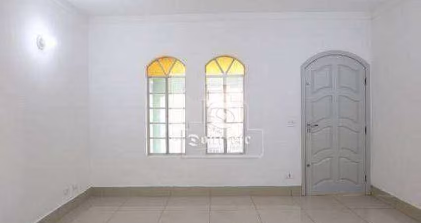 Sobrado com 2 dormitórios para alugar, 120 m² por R$ 3.559,48/mês - Jardim - Santo André/SP