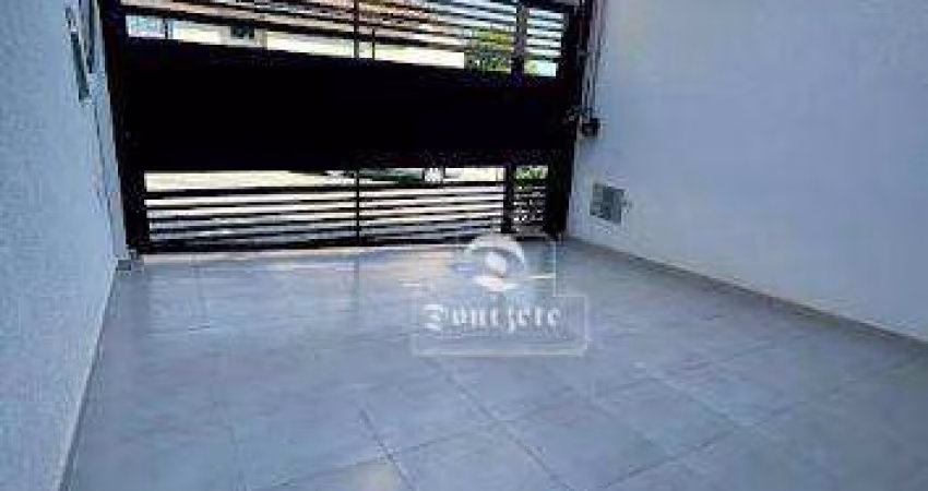 Sobrado com 2 dormitórios para alugar, 96 m² por R$ 2.832,16/mês - Jardim Santo Alberto - Santo André/SP