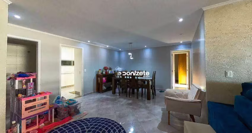 Apartamento com 3 dormitórios à venda, 144 m² por r$ 1.431.000,00 - vila assunção - santo andré/sp