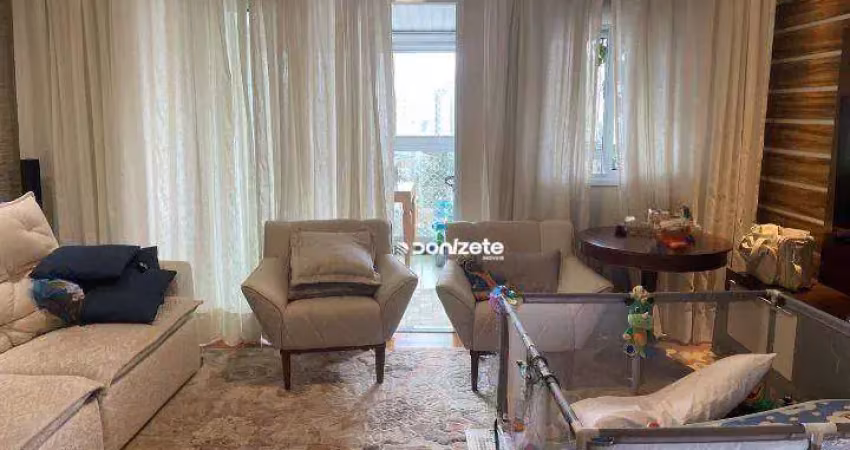 Apartamento com 2 dormitórios à venda, 105 m² por r$ 1.299.000,00 - jardim - santo andré/sp