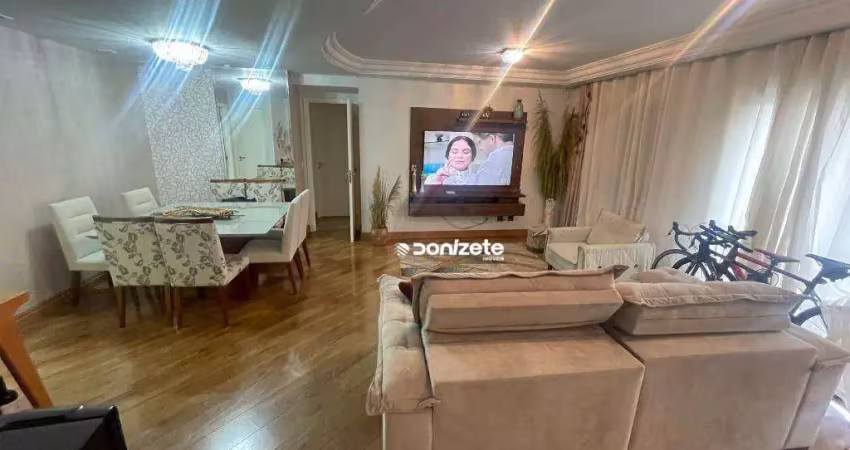 Apartamento à venda, 130 m² por r$ 1.118.000,00 - jardim - santo andré/sp