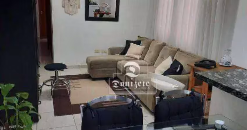 Apartamento com 2 dormitórios à venda, 63 m² por r$ 570.000,00 - jardim - santo andré/sp