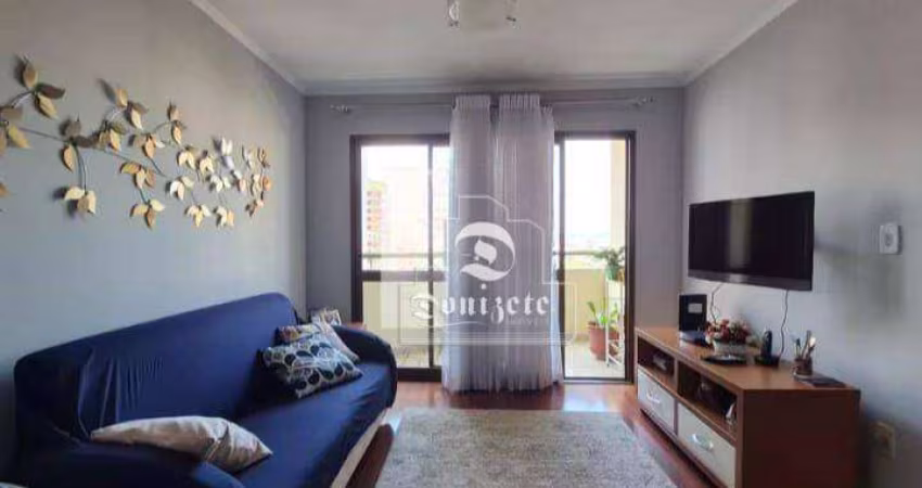 Apartamento com 3 dormitórios à venda, 76 m² por R$ 689.000,00 - Vila Assunção - Santo André/SP