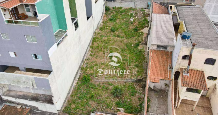 Terreno à venda, 604 m² por R$ 2.000.000,00 - Vila Progresso - Santo André/SP