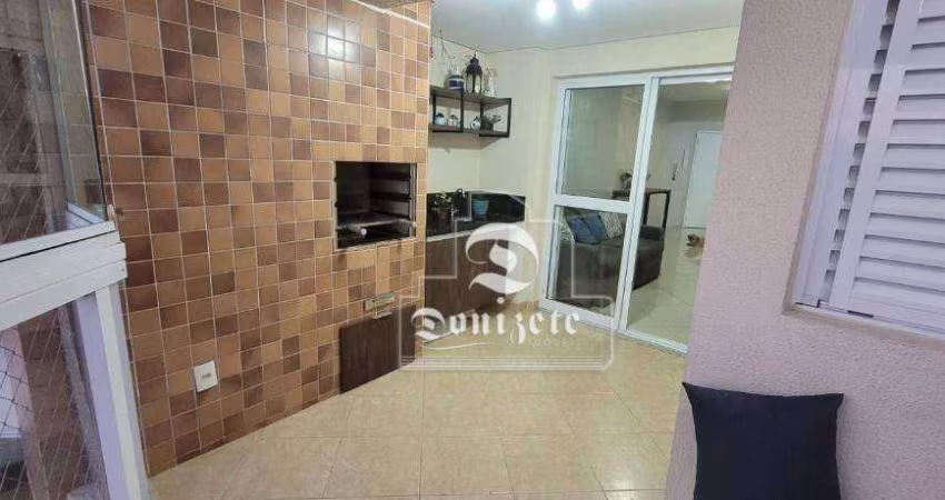 Apartamento com 3 dormitórios à venda, 90 m² por R$ 750.000,00 - Vila Pires - Santo André/SP